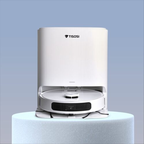 TISOSI FLOBOT VR10 ULTRA Robot Vacuum with 8000Pa Suction & Edge to Edge Cleaning | AI 3D Obstacle Avoidance | Vacuum & Mop | App & Voice Control for Indian Homes