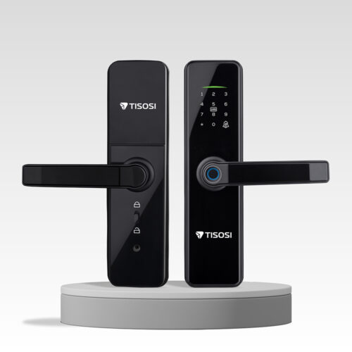 Tisosi T-EL3 Smart Lock, Digital Door Lock, With Fingerprint, Password, IC Card, Key, Tisosi App