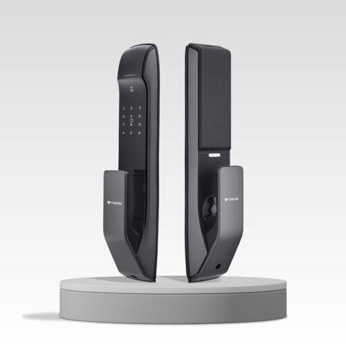 Tisosi T-SL1P Smart Lock, Digital Door Lock, With Fingerprint, Password, IC Card, Key, Tisosi App