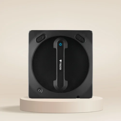 TISOSI PANAROBO W-1T Window Cleaning Robot with Vibration, Dual Nozzles with Ultrasonic Spray, High Cleaning Performance with 4 Auto Paths, App/Remote Control, 2600Pa Suction, Anti-Slip System